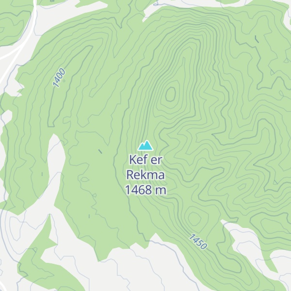 Map of Kef er Rekma
