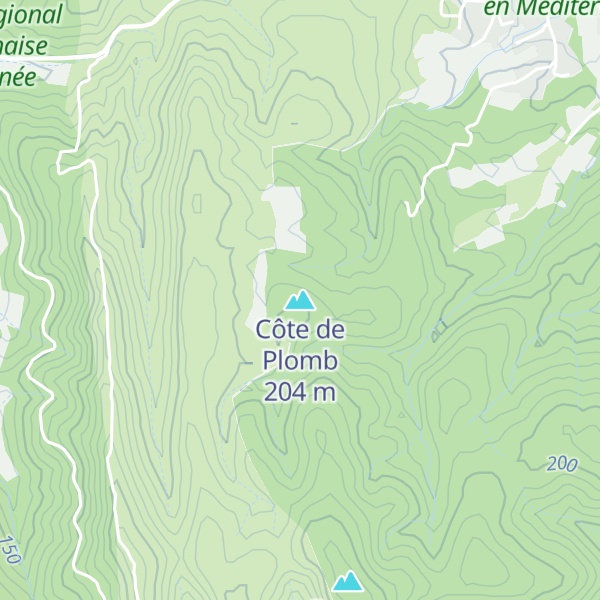 Map of Côte de Plomb