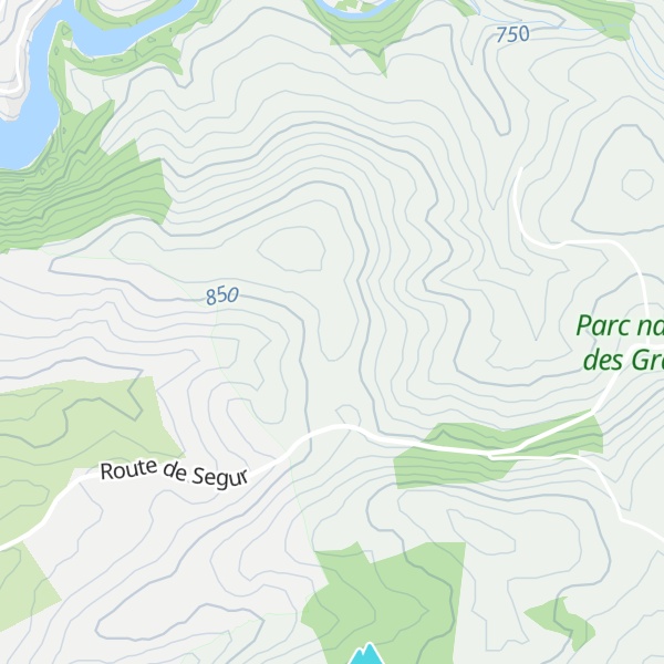 Map of Puech des Ayres