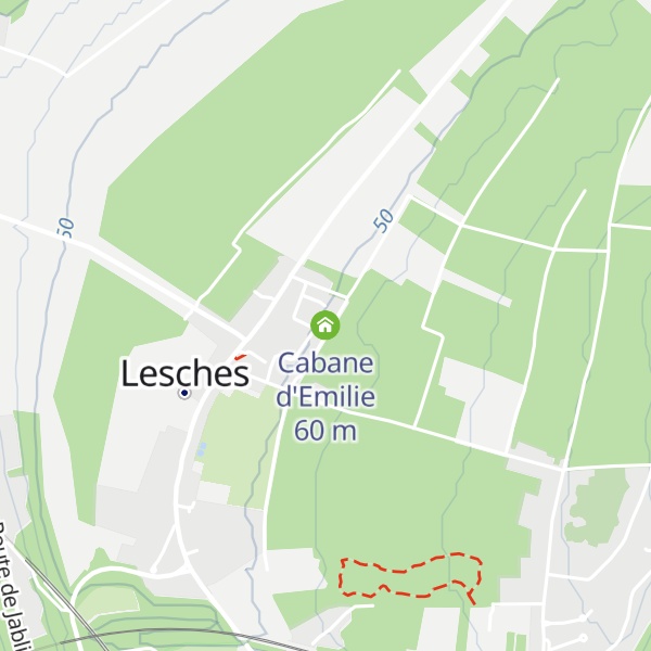 Map of Cabane d'Emilie