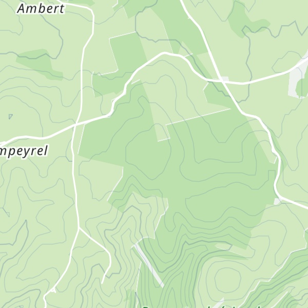 Map of Puechs Hauts