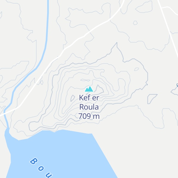 Map of Kef er Roula