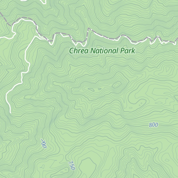 Map of Djebel Azromoûch