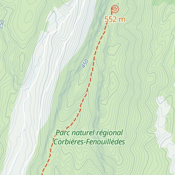 Map of Cabane de vingrau