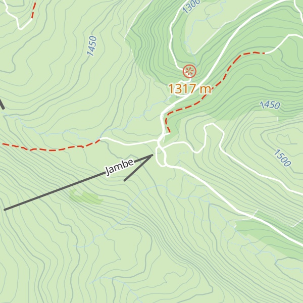 Map of La Grange des Roches