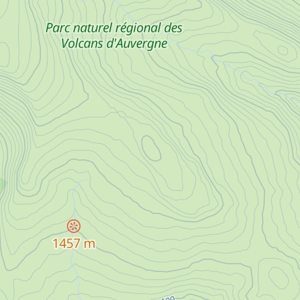 Map of Puy de la Belle-Viste
