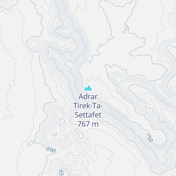 Map of Adrar Tirek-Ta-Settafet
