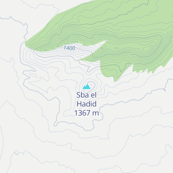 Map of Sba el Hadid