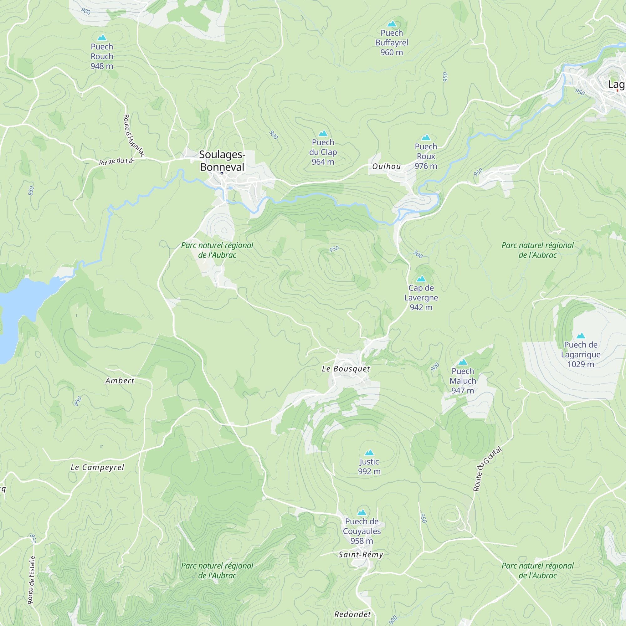 Cabanet map