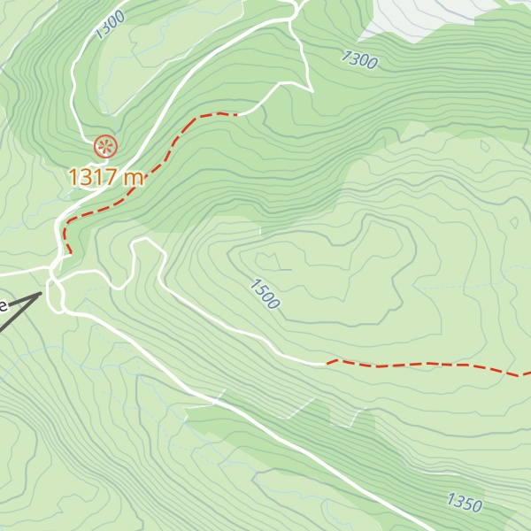 Map of Puy de Prat de Bouc