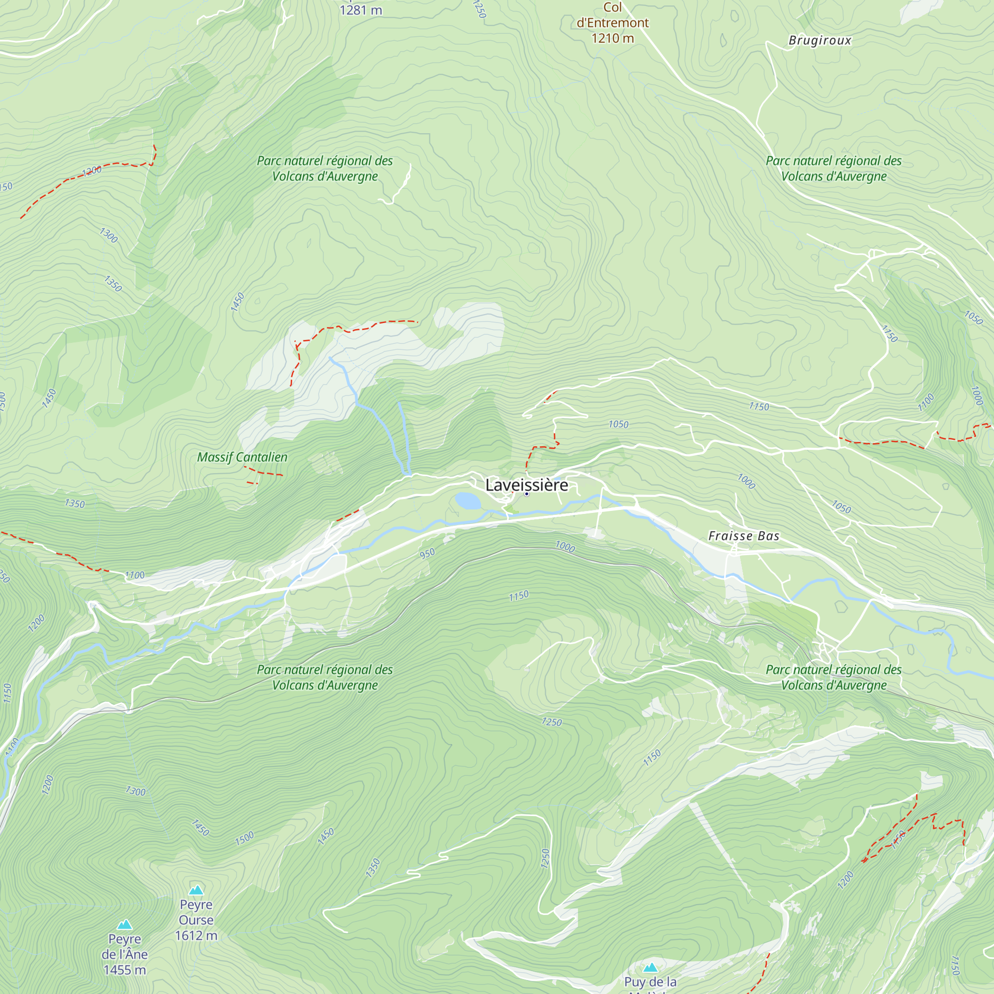Gîte Hôtel Bellevue map