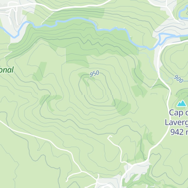 Map of Puech de Cambournac
