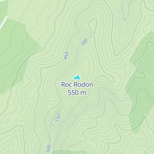 Map of Roc Rodon