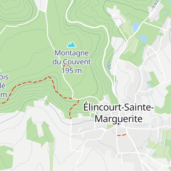 Map of Mont d'Herlin