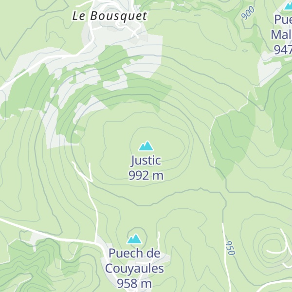 Map of Justic