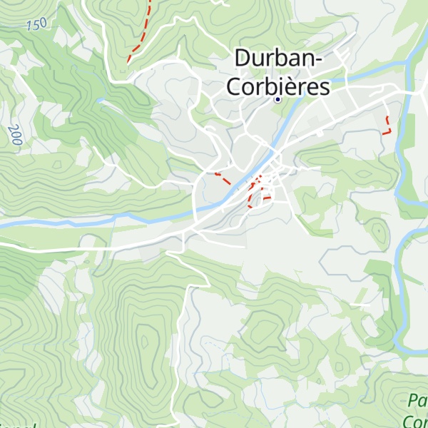 Map of Gîte d'Étape An Nou Ay Durban