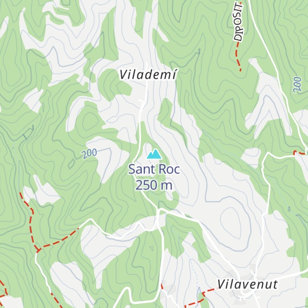 Map of Sant Roc