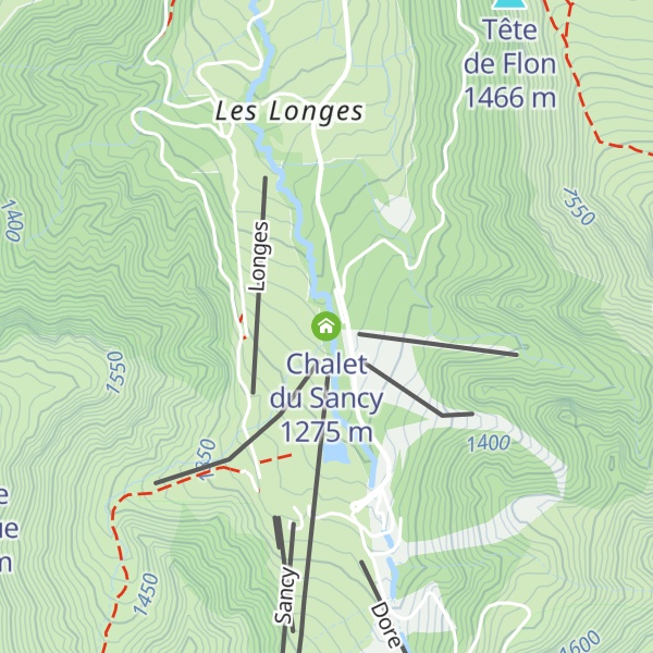 Map of Chalet du Sancy