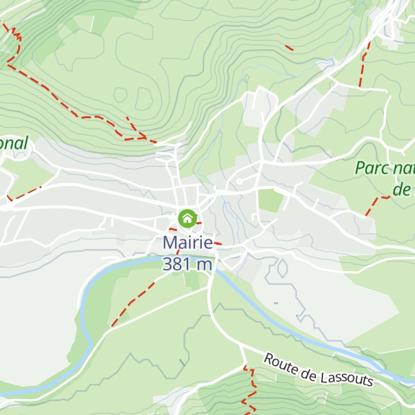 Map of Gîte d’étape - La case d'Annie