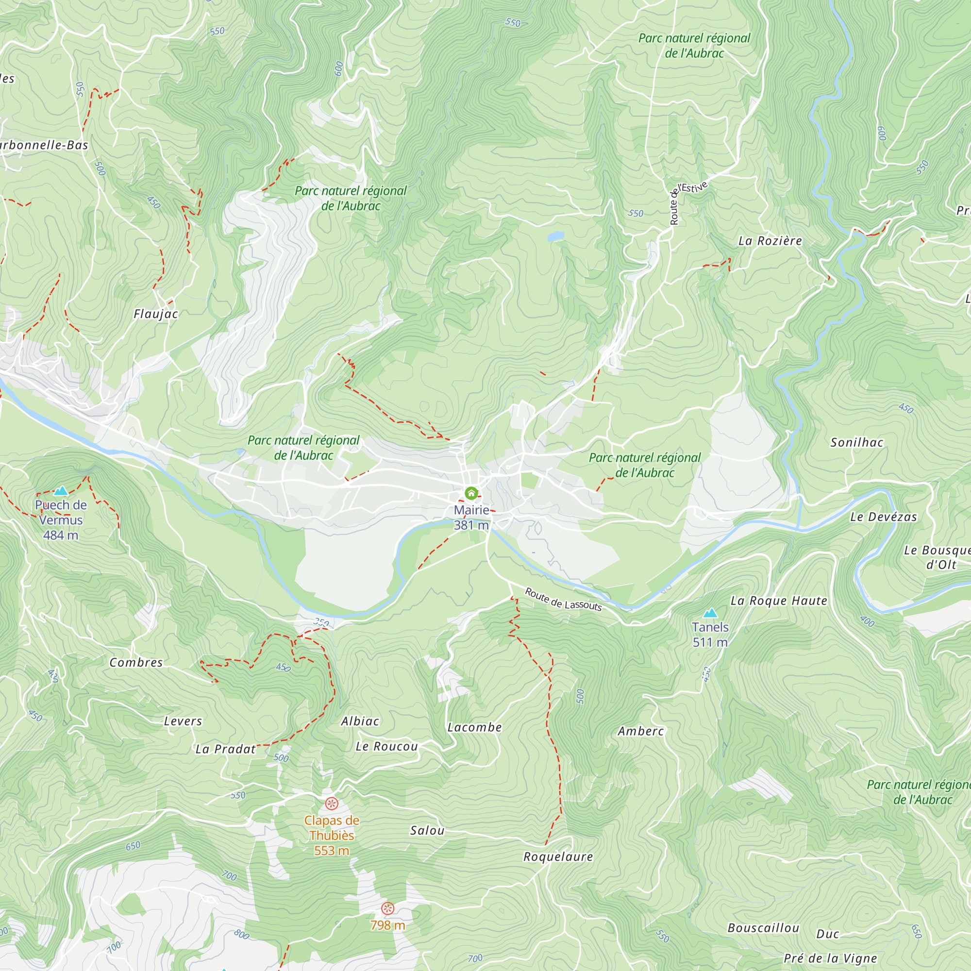 Gîte d’étape - La case d'Annie map