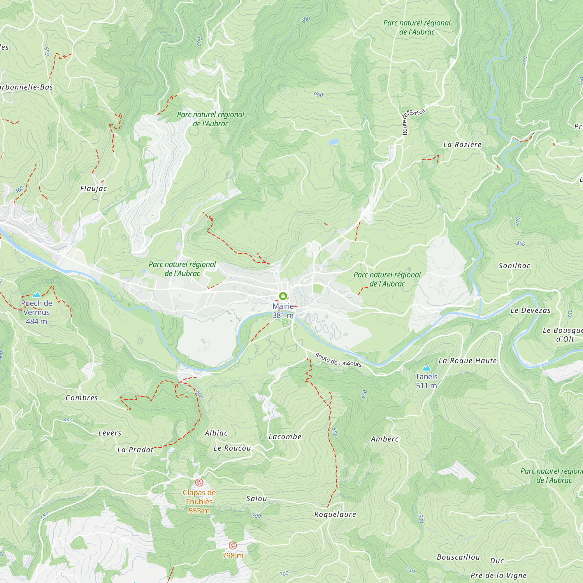 Gîte d’étape - La case d'Annie map