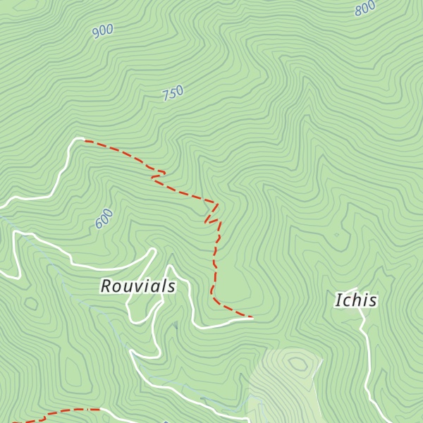 Map of Baraque des Gardes