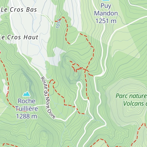 Map of Roche Sanadoire
