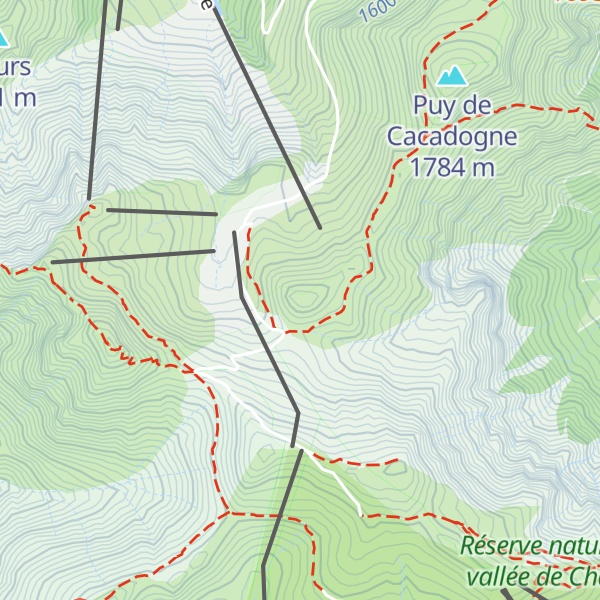 Map of Pan de la Grange
