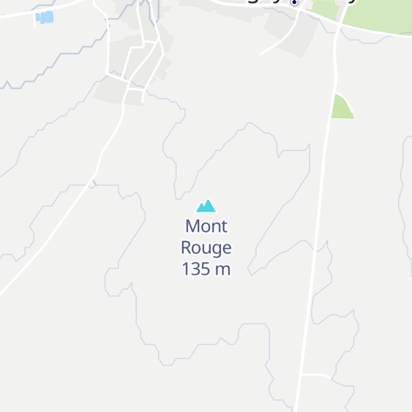Map of Mont Rouge