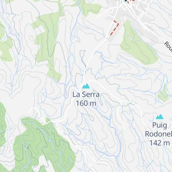 Map of La Serra