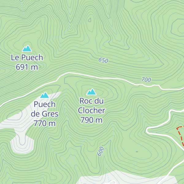 Map of Roc de la Trappe