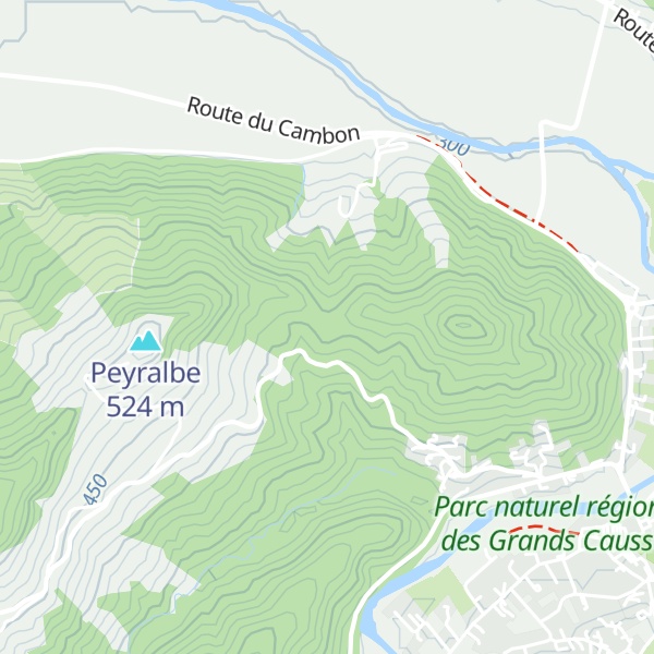 Map of Gîte Hameau de Bouyssi