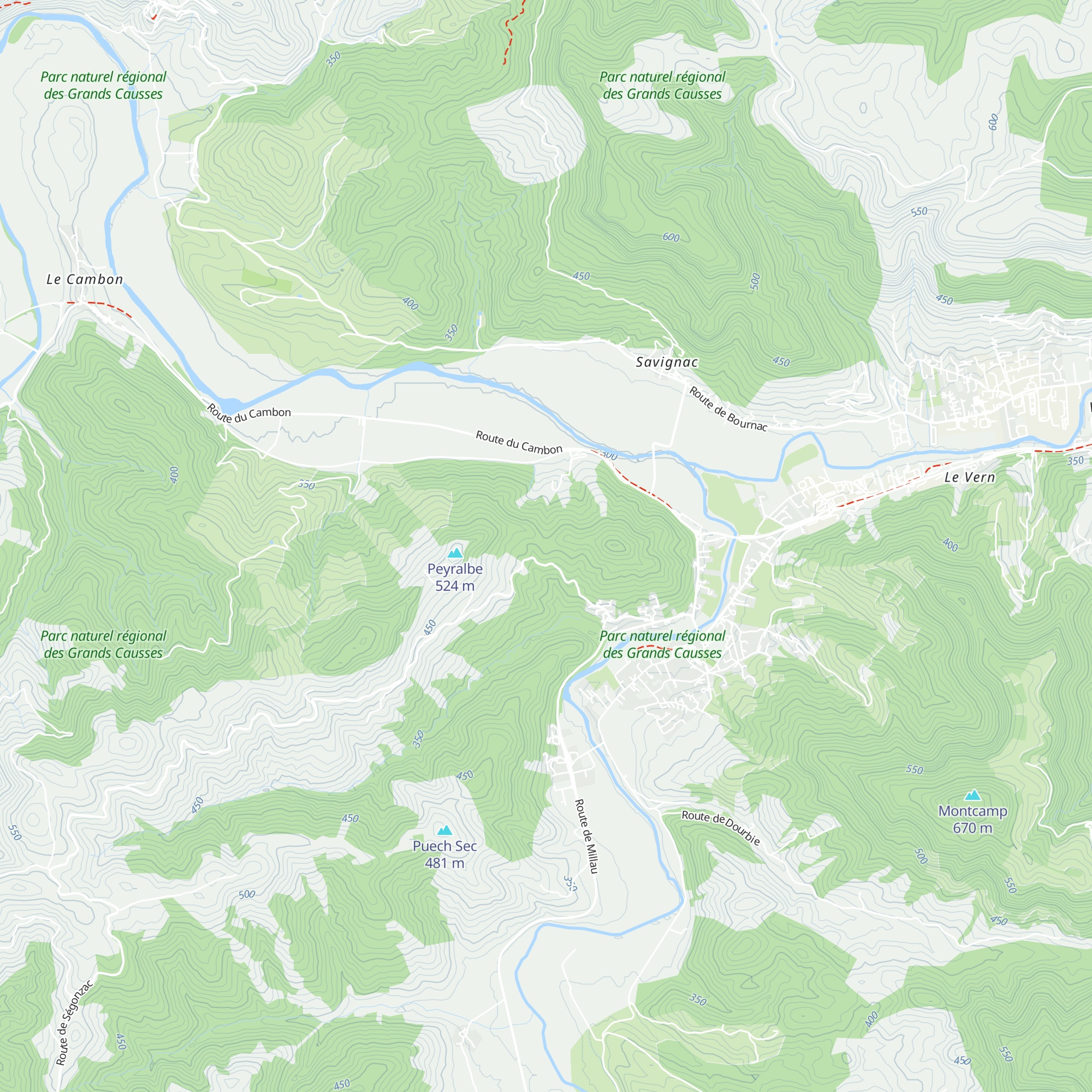 Gîte Hameau de Bouyssi map