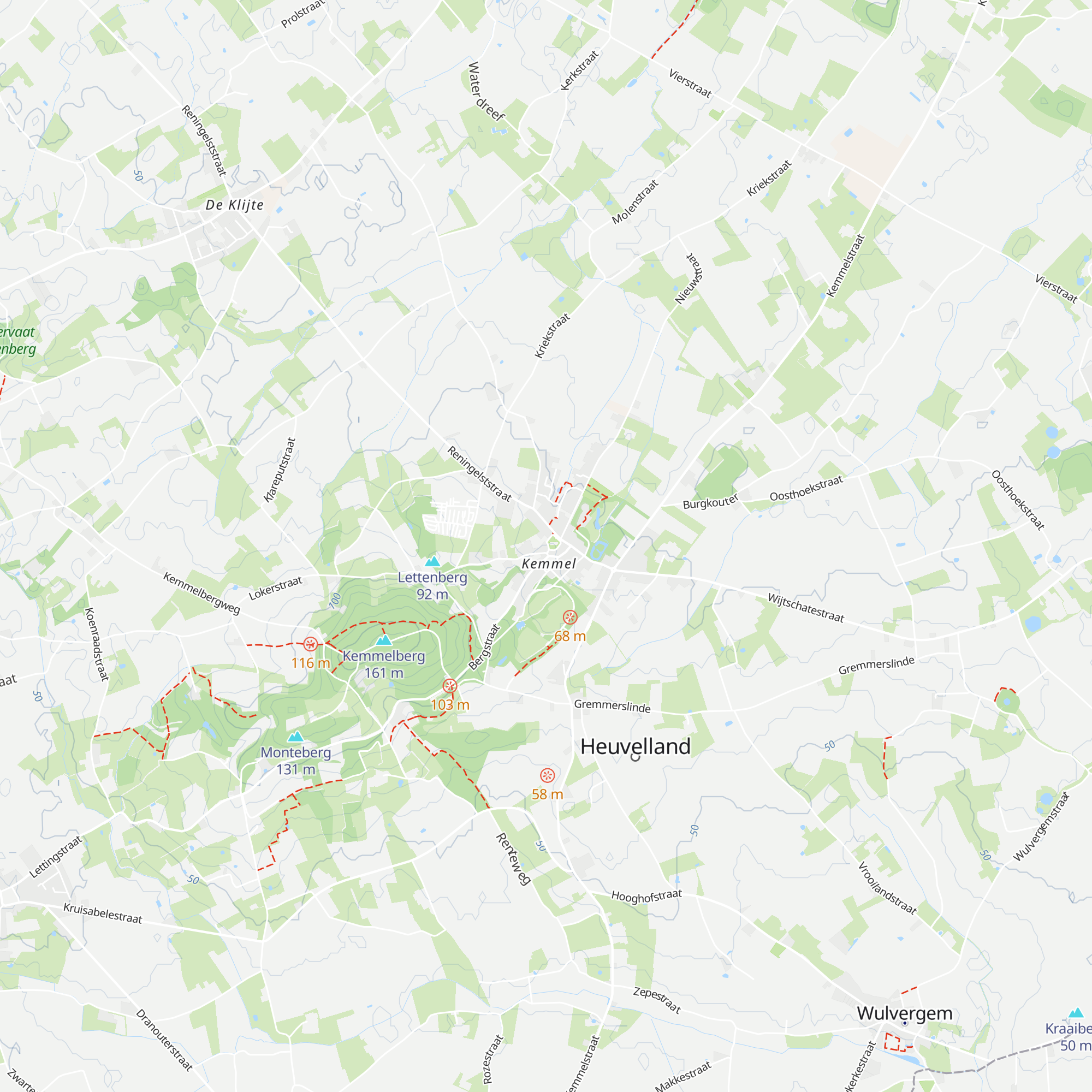 Bezoekerscentrum 'Het Heuvelland' map