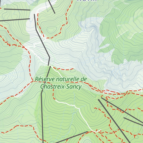 Map of Puy Ferrand