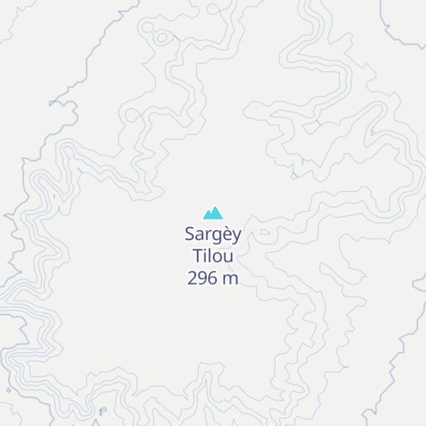 Map of Sargèy Tilou