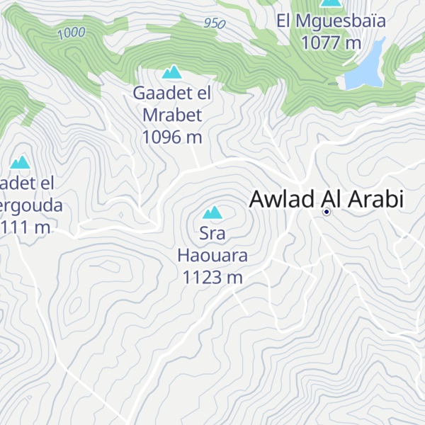 Map of Sra Haouara