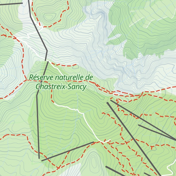Map of Aiguillette du Moine