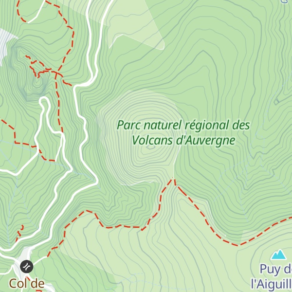 Map of Puy de l'Ouire