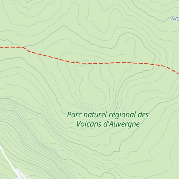 Map of Puy de Niermont