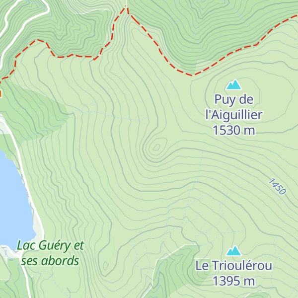 Map of Puy Corde