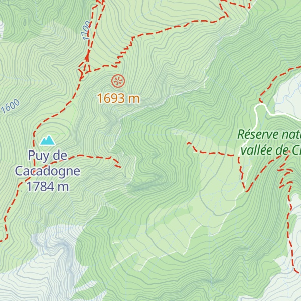 Map of Dent de la Rancune