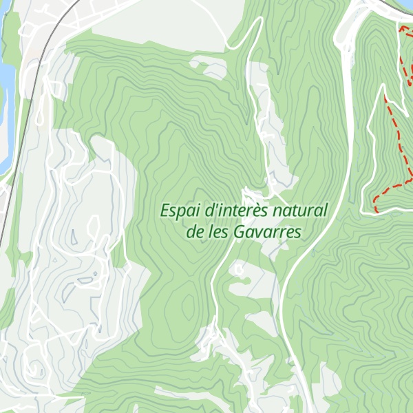 Map of Muntanya de Can Ribes