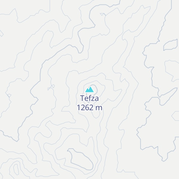 Map of Tefza