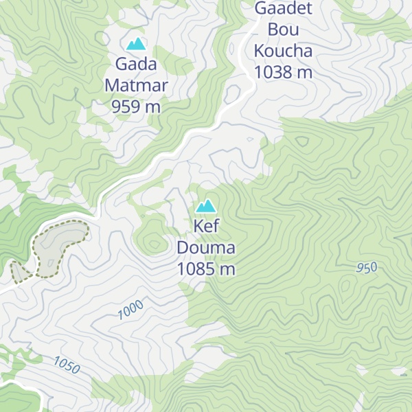 Map of Kef Douma