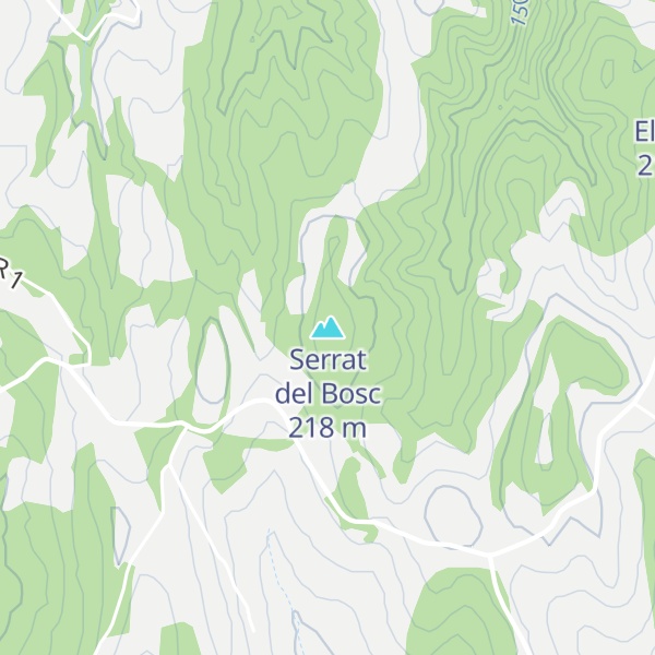 Map of Serrat del Bosc