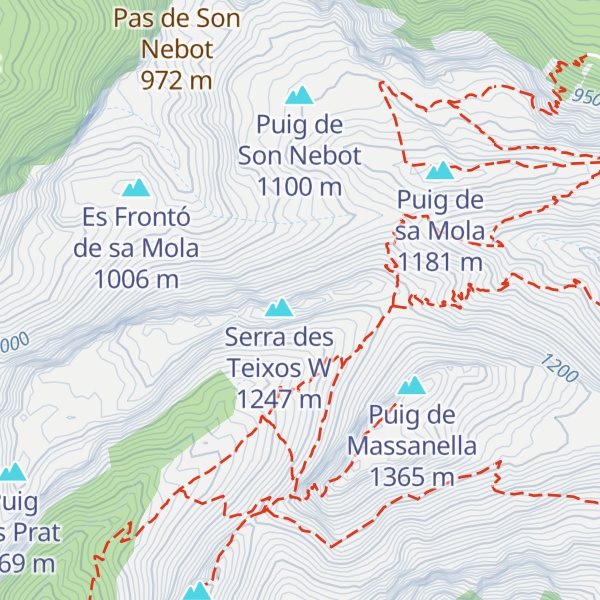 Map of Serra des Teixos E