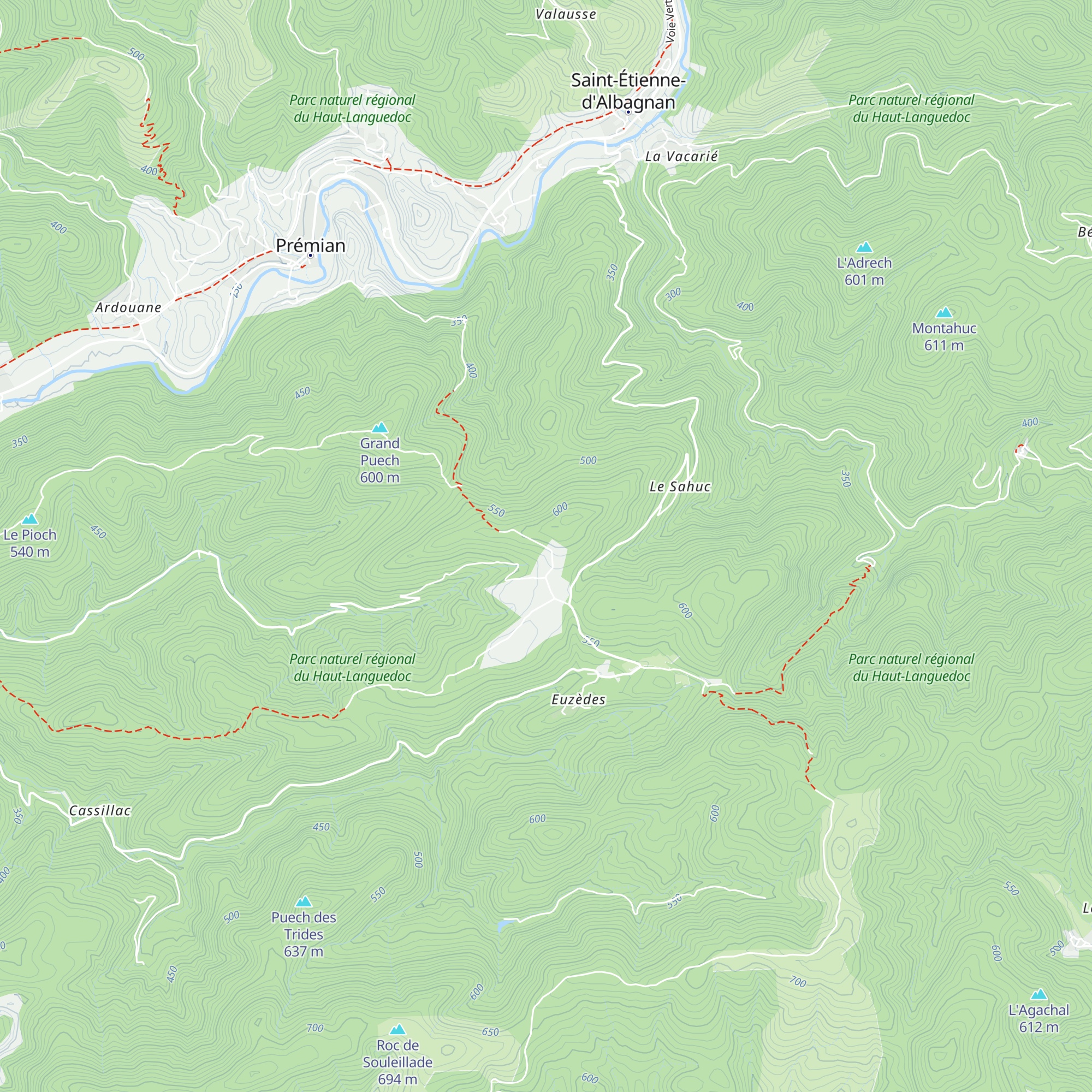 Refuge Notre-Dame de Tredos map