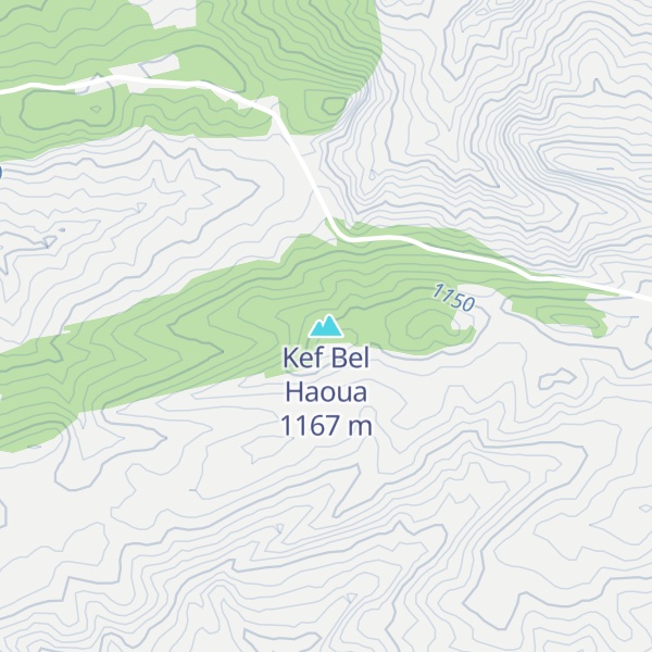 Map of Kef Bel Haoua