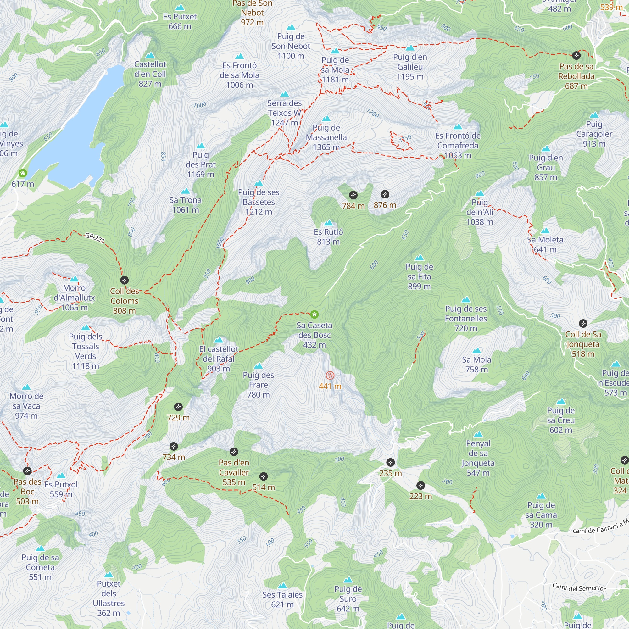 Sa Caseta des Bosc map